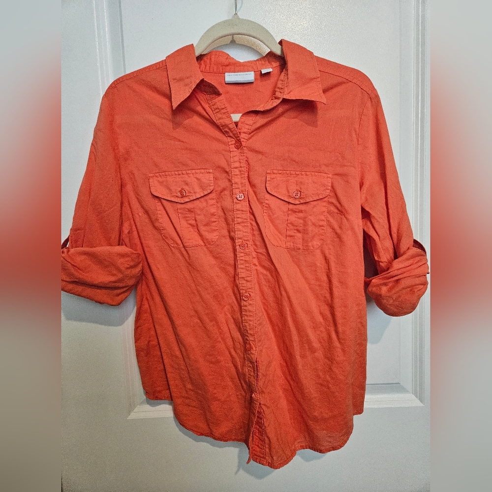 New York & Co button up shirt size large